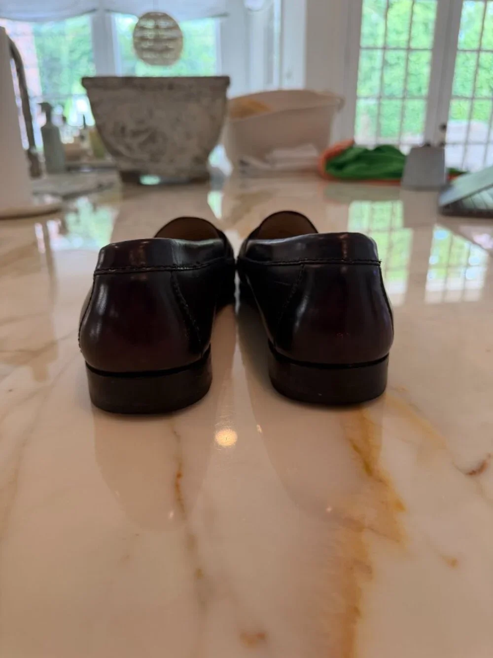 Cole Haan Pinch Penny Loafers | Burgundy Leather | Size 9 D
